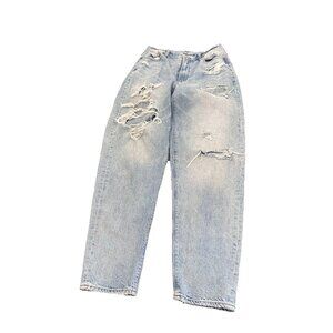 Women’s American Eagle Relaxed Mom Jeans Size 4 Long